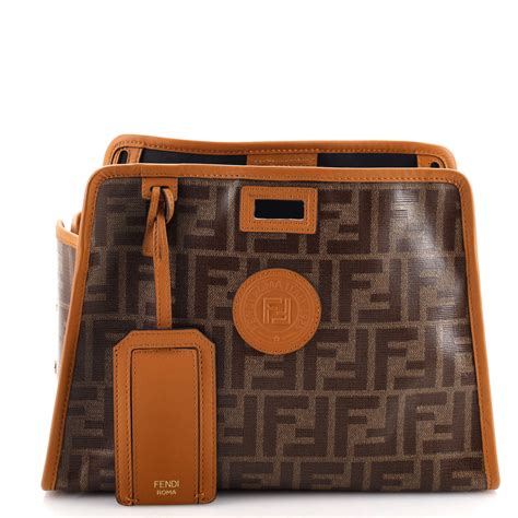 peekaboo fendi canvas zucca interior|Peekaboo .